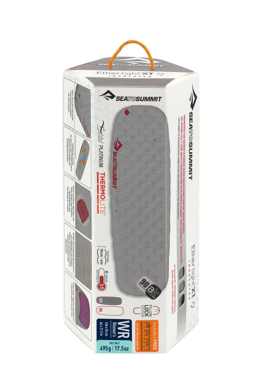 Sea To Summit Ether Light XT Insulated Sleeping Mat - Women's 12 Sea To Summit Ether Light XT Insulated Sleeping Mat - Women's - Image 12