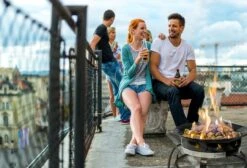 Outland Living Firebowl Deluxe Propane Fire Pit -Camping Promotion Store image 1976