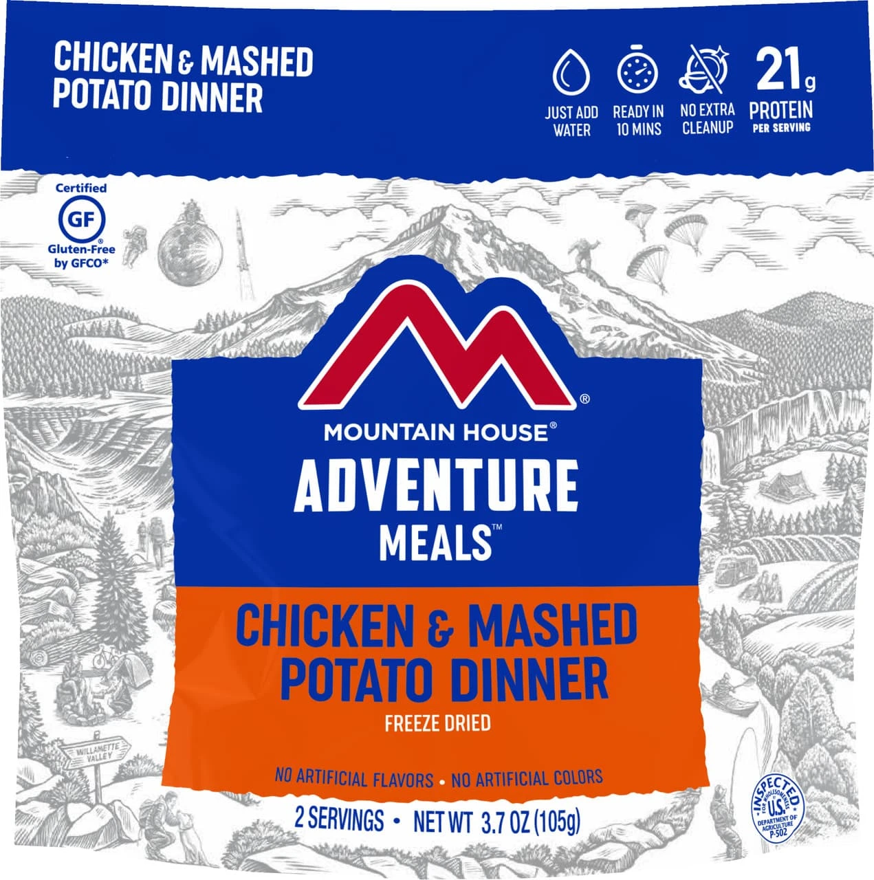 Mountain House Chicken And Mashed Potato 1 Mountain House Chicken And Mashed Potato