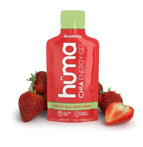 Huma Chia Energy Gel Strawberry 1 Huma Chia Energy Gel Strawberry