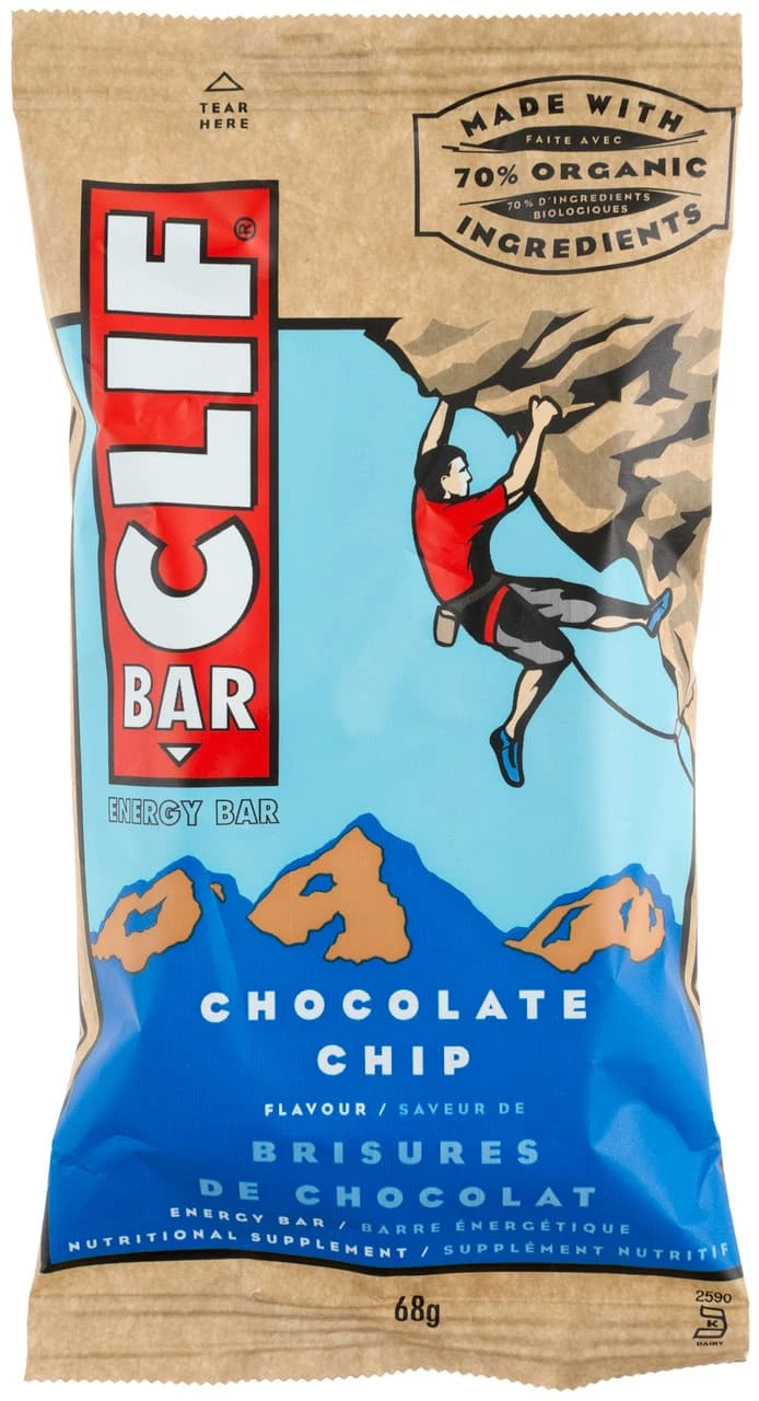 CLIF® Bar Clif Bar Chocolate Chip Energy Bar 1 CLIF® Bar Clif Bar Chocolate Chip Energy Bar