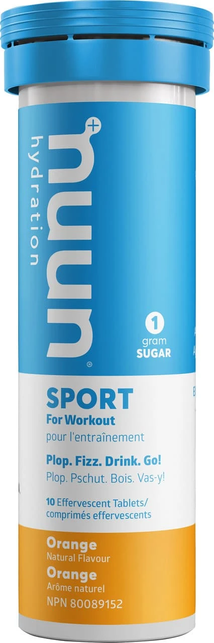 Nuun Sport Electrolyte Replacement Tablets Orange 1 Nuun Sport Electrolyte Replacement Tablets Orange