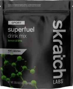 Skratch Labs Super High Carb Sport Drink Mix Lemon Lime