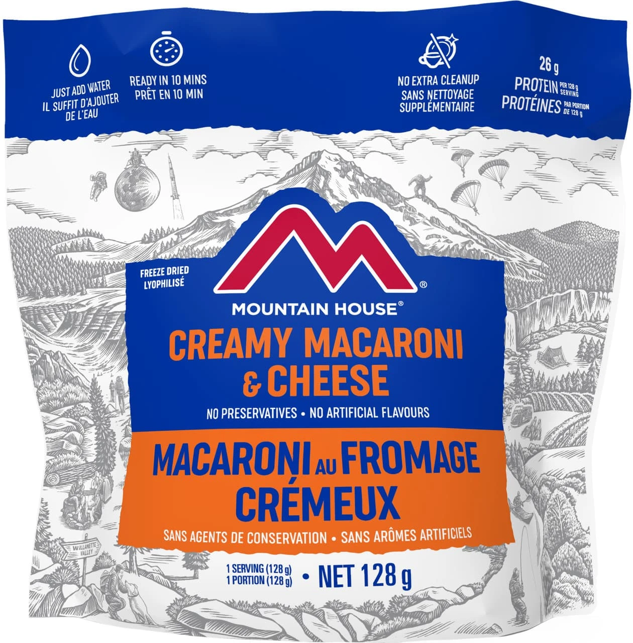 Mountain House Creamy Macaroni And Cheese 1 Mountain House Creamy Macaroni And Cheese