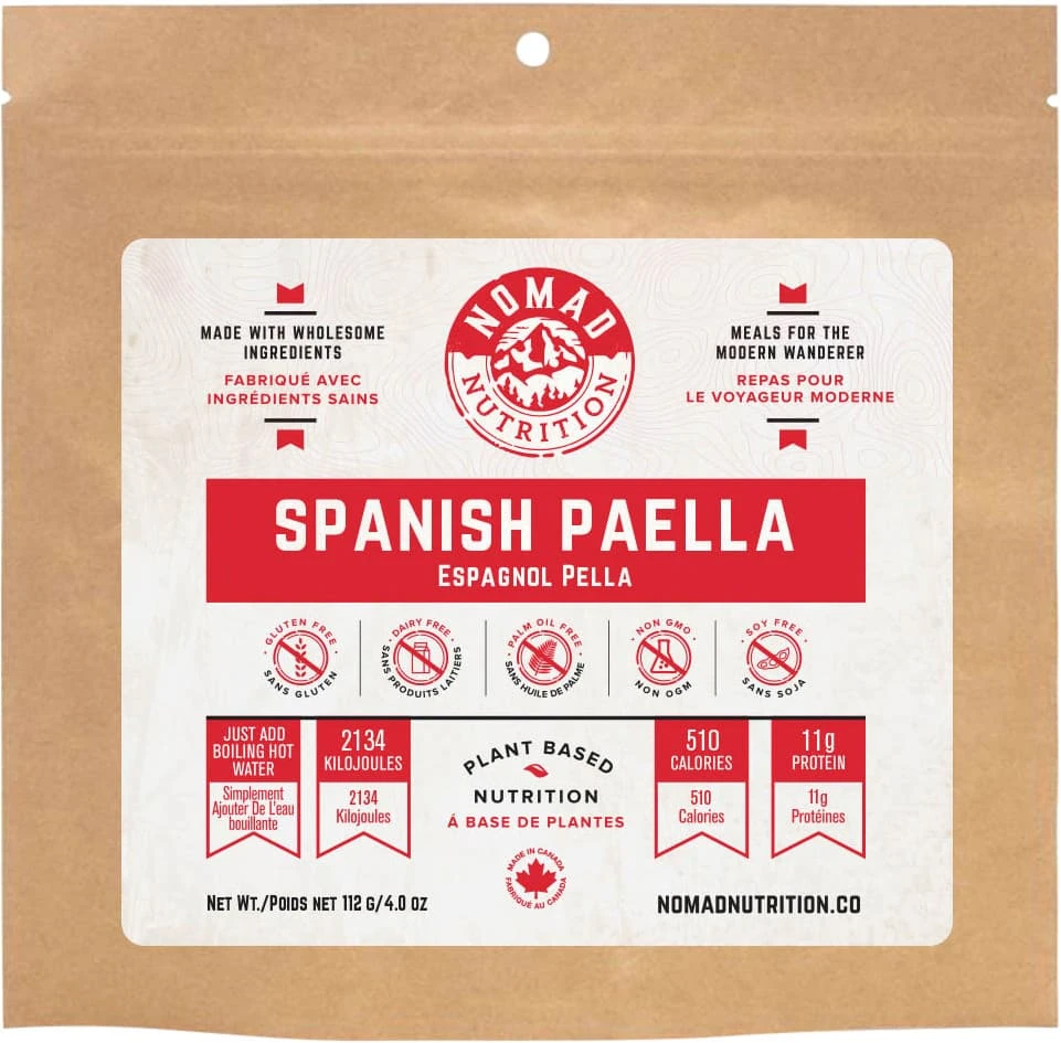 Nomad Nutrition Spanish Paella 112g 1 Nomad Nutrition Spanish Paella 112g