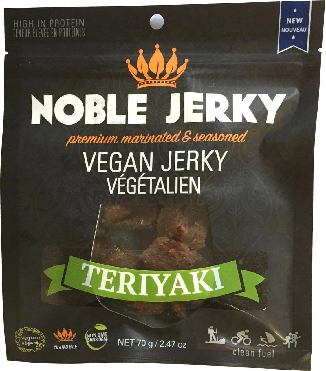 Noble Jerky - Teriyaki 1 Noble Jerky - Teriyaki