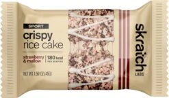 Skratch Labs Crispy Rice Cake Strawberry Mallow
