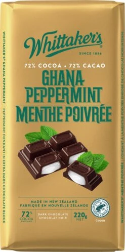 Whittaker's Ghana Peppermint Chocolate