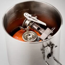 GSI Glacier Stainless Steel 1.1L Boiler -Camping Promotion Store image 3196